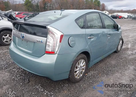 2012 Toyota Prius Plug-In из США, поврежденный, VIN JTDKN3DPXC3021623
